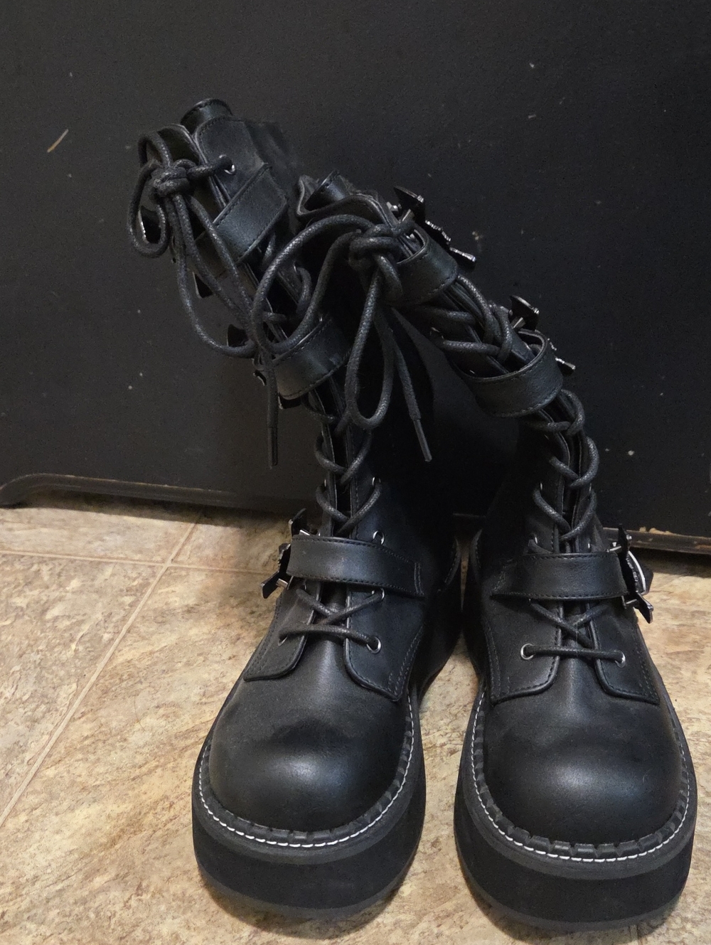 Demonias  Platform  Boots